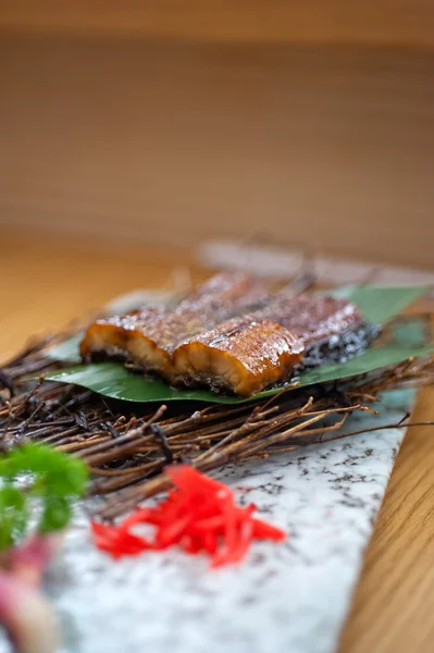 Japanse stijl geroosterde paling — Stockfoto