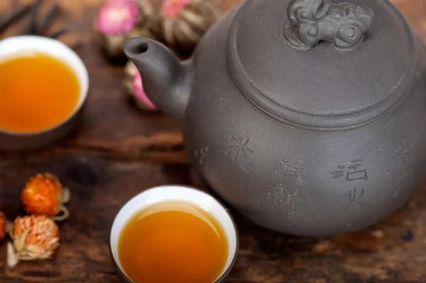 Κινεζικό στυλ floral τσάι βοτάνων — Φωτογραφία Αρχείου