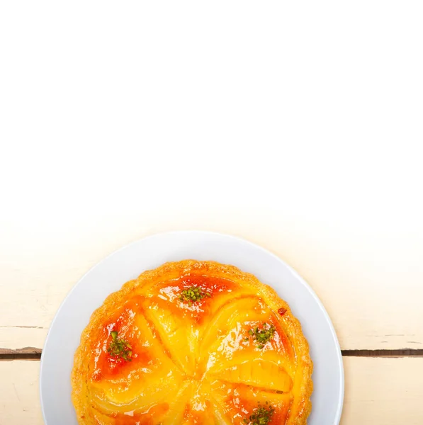 Frisch Gebackene Birnenkuchen Nachtisch Kuchen Torte — Stockfoto
