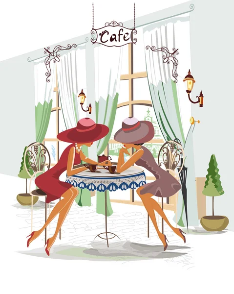 içme kahve Cafe içinde insanlar seri