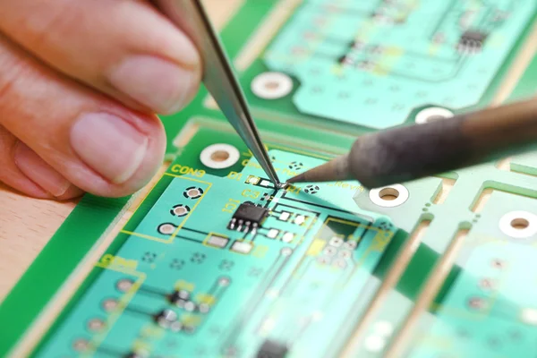yüksek teknoloji elektronik devre kartı