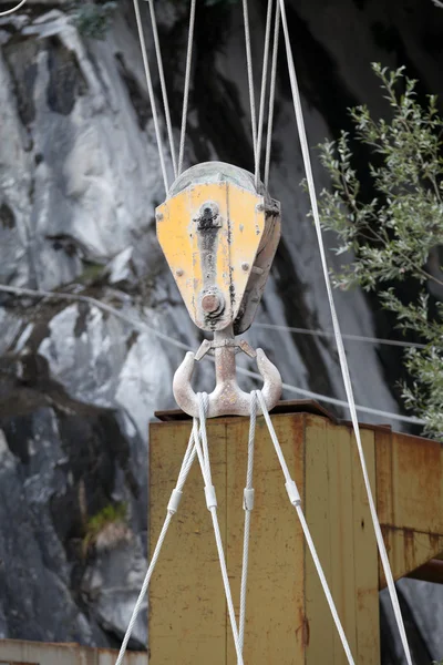 The Marble Quarries - Alpes da Apúlia, Carrara, Toscana , — Fotografia de Stock