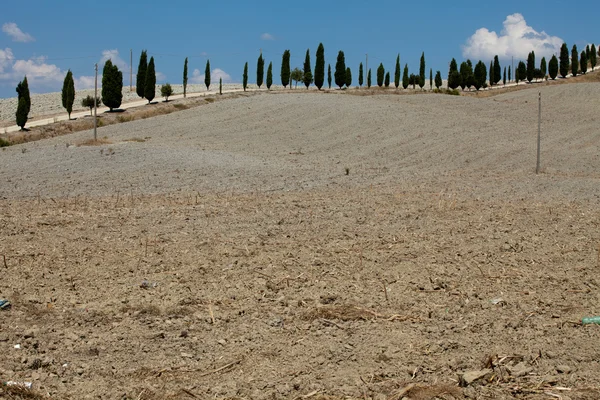 Crete Senesi - The landscape of the Tuscany. Italy — Stock Photo, Image