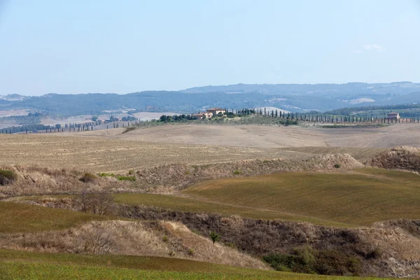 Крит senesi - краєвид в Тоскані — стокове фото