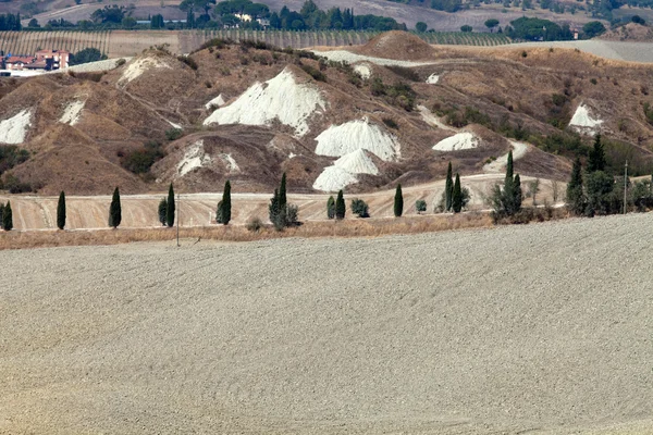 Crete Senesi - El paisaje de la Toscana —  Fotos de Stock