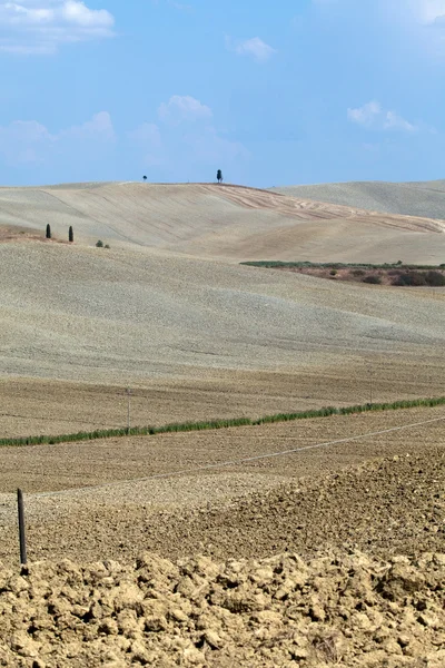 Κρήτη senesi - το τοπίο της Τοσκάνης — Φωτογραφία Αρχείου