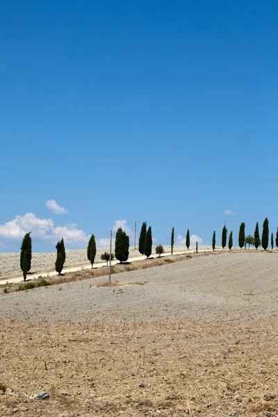 Creta Senesi - A paisagem da Toscana. Ital. — Fotografia de Stock