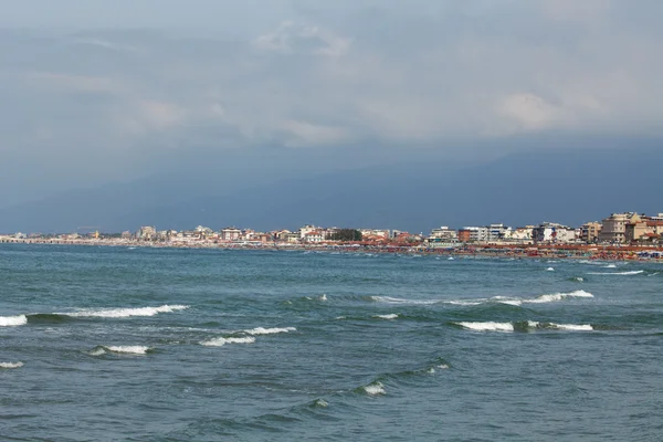 Vue de la côte de la Versilia - Viareggio — Photo