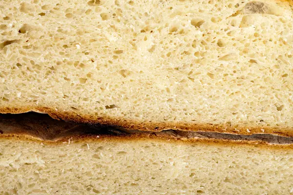 Large loaves of bread traditionally roasted — Stock Photo, Image