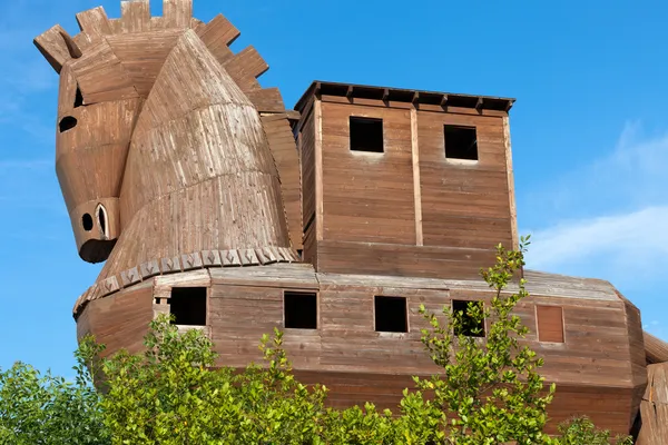 Trojan Horse located in Troy, Turkey — Stock Photo, Image