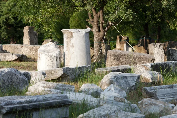 Antiguas ruinas en Troya. Turquía —  Fotos de Stock