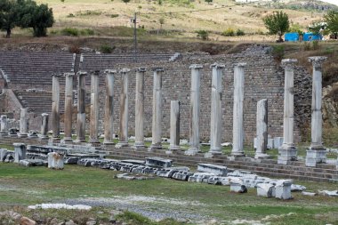 colonnade, Bergama asklepion, sokak