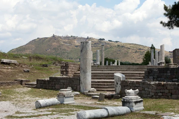 De oude stad van de Asklepieion in pergamon, Turkije. — Stockfoto