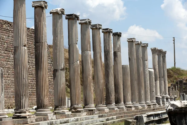 Asclepeion ciudad antigua en Pérgamo, Turquía . —  Fotos de Stock