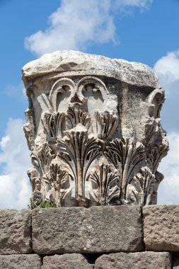 Bergama antik kentin kalıntıları