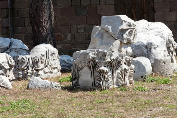 Türkiye 'nin Pergamon kentindeki kalıntılar — Stok fotoğraf