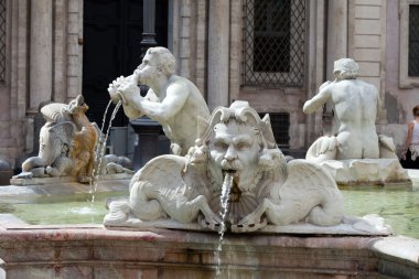 Roma - piazza navona Meydanı