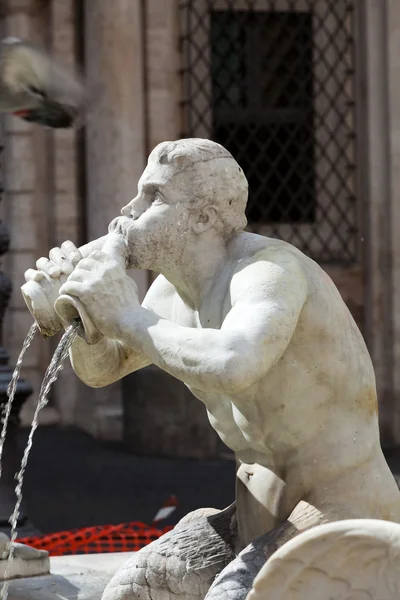 Roma - Praça Piazza Navona — Fotografia de Stock