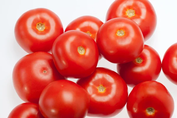 Fresh Tomatoes isolated on white — Stock Photo, Image