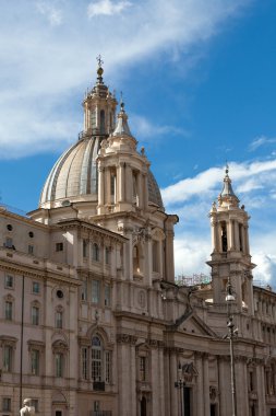 Agone 'daki Sant' Agnese Roma, İtalya 'daki Piazza Navona' da.