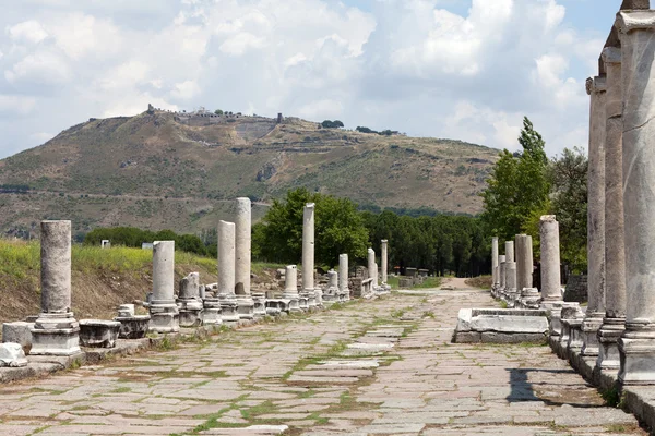 Asklepion i romerska staden Pergamon. — Stockfoto