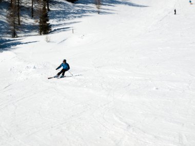 Alpler'de kayak bölgesi