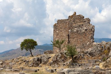 Türkiye 'nin Pergamon kentindeki kalıntılar