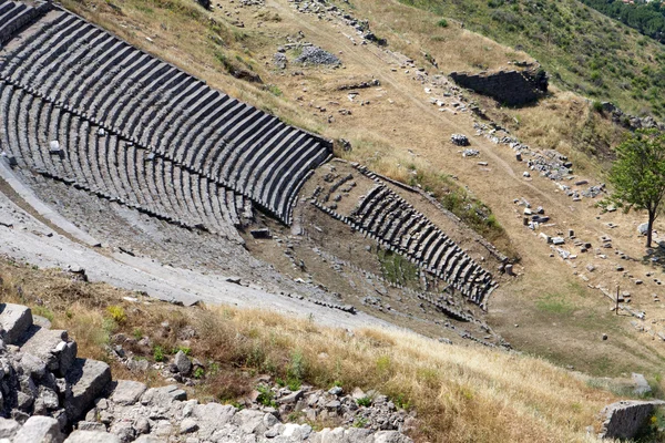 Pergamon Helenistik tiyatro — Stok fotoğraf