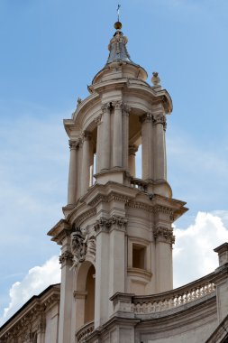 Sant'Agnese piazza navona, Roma, agone içinde