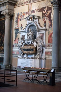 Floransa - santa croce. galileo galilei Türbesi