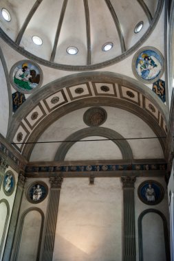 Floransa - santa croce, iç pazzi Şapeli