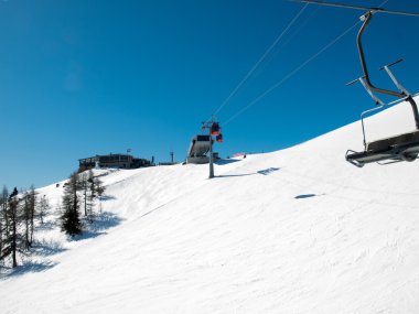 Alpler'de kayak bölgesi