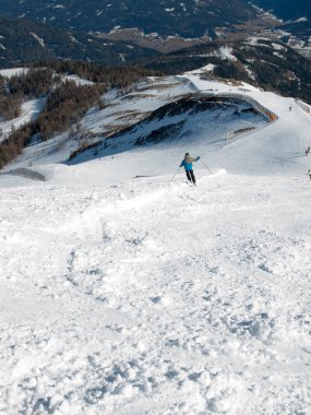 Alpler'de kayak bölgesi