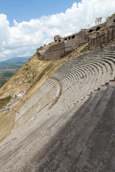Das hellenistische Theater in Pergamon — Stockfoto