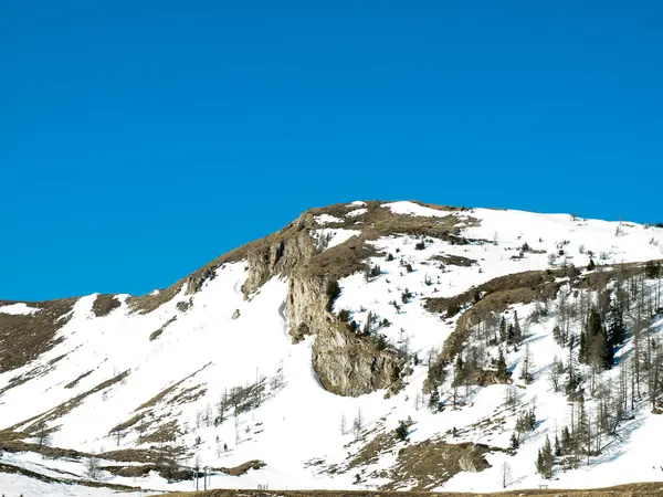 Alpler'de kayak bölgesi — Stok fotoğraf