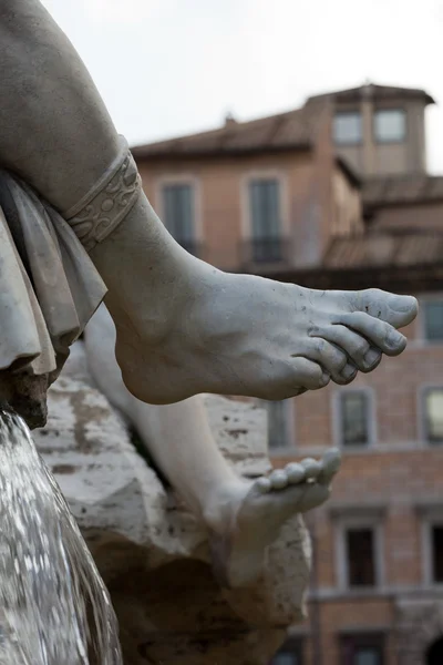 Рома - площа Пьяцца Навона, Італія — стокове фото