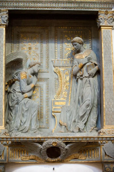 Florenz - basilika von santa croce interior — Stockfoto