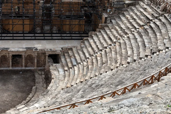 Ruines de théâtres en Hieropolis, Pamukkale, Turquie — Photo