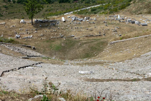 A hellenisztikus Színház, a Pergamon — Stock Fotó