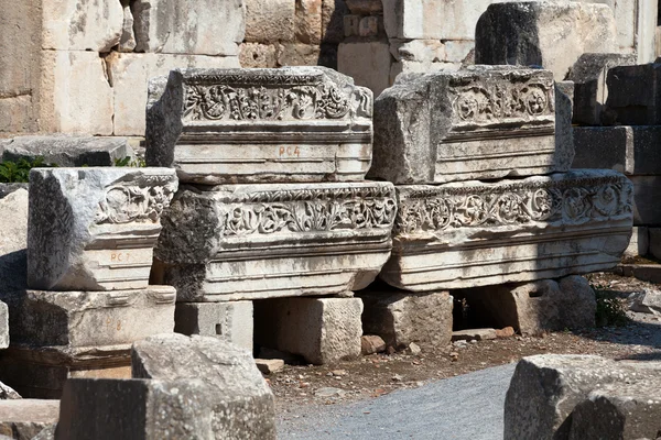 Ruinas de la antigua ciudad griega Éfeso —  Fotos de Stock