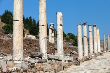 curetes antik Yunancada sokak şehir Efes