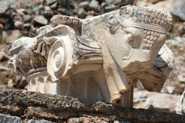 Harabeleri antik Yunan şehir Efes