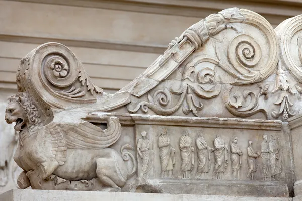 Roma - Ara Pacis, Altar de la Paz de Augusto —  Fotos de Stock