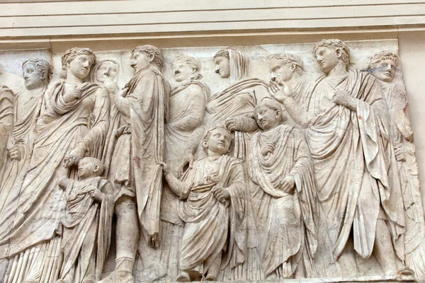 Roma - Ara Pacis, Altar da Paz Augusta — Fotografia de Stock