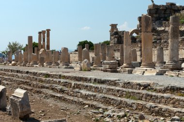 Harabeleri antik Yunan şehir Efes