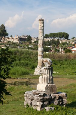 The Temple of Artemis, one of the Seven Wonders of the Ancient World