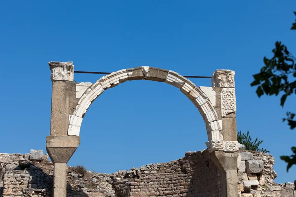 Ruinen der antiken griechischen Stadt Ephesus — Stockfoto