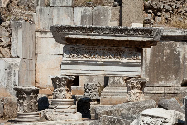 Fontana del Pollio nell'antica città greca Efeso — Foto Stock