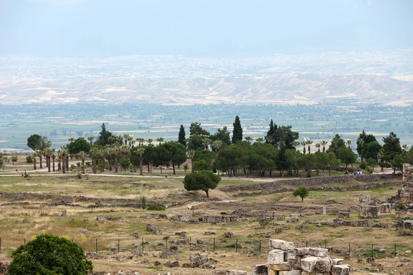 Ερείπια από την αρχαία πόλη της Ιεράπολης — Φωτογραφία Αρχείου