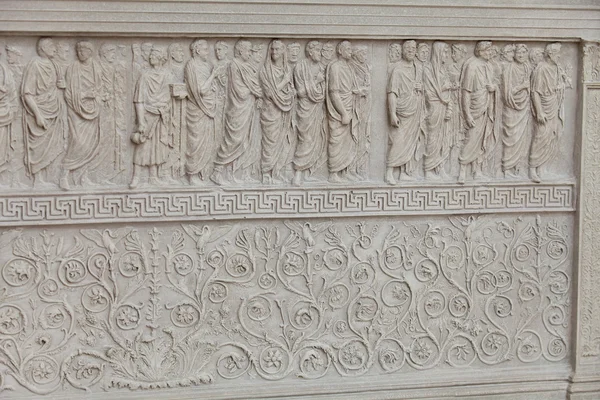 Řím - ara pacis, oltář míru čemu — Stock fotografie